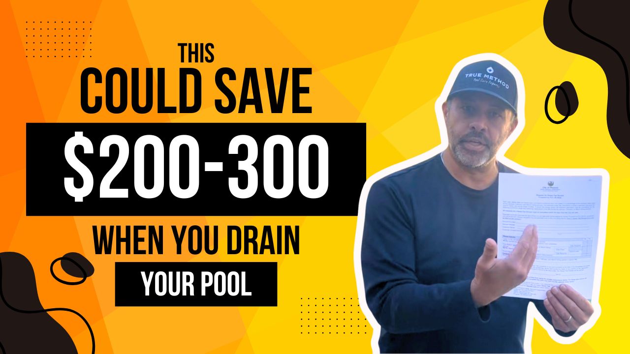 Drain Your Pool This Winter, and Don't Forget the City Water Adjustment ...