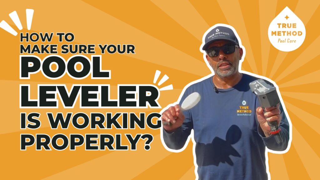 How do I know if my pool leveler is working correctly—or if it’s leaking?