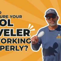 How do I know if my pool leveler is working correctly—or if it’s leaking?