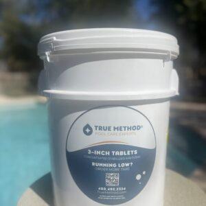True Method 3 Inch Chlorine Pool Tabs - 35 lbs.